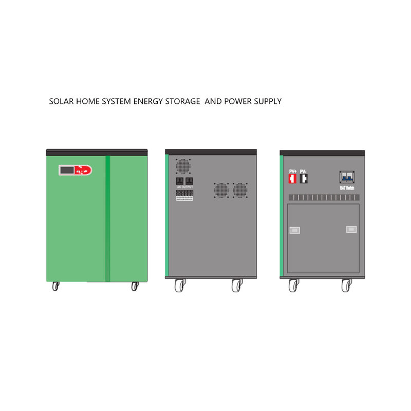 Produk Energi Rumah Tangga Industri Off Grid Power Station 8kw 5kw Tata Surya Lengkap