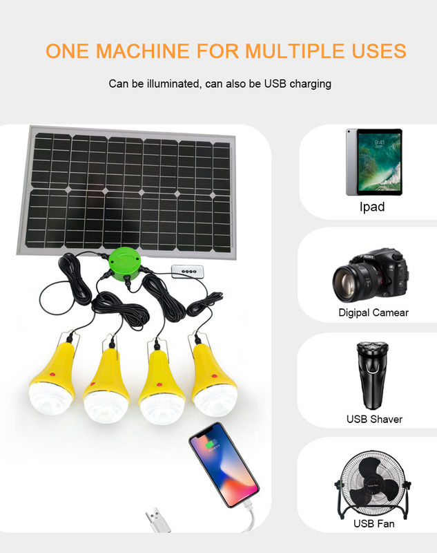 SRE-98G-4L Lampu LED Daya Surya Intensitas Cahaya Tinggi 3-6V Sistem Daya Baterai Mini