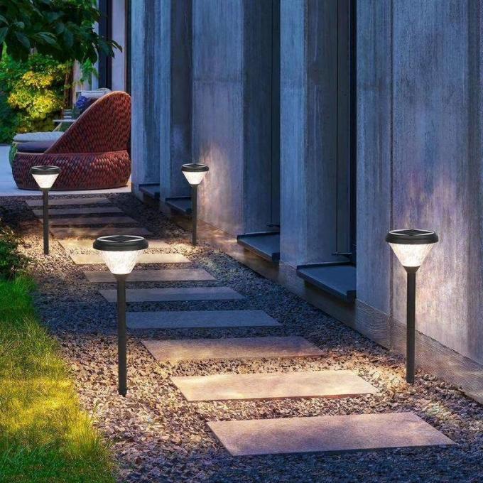 Hot Jual Dekorasi Tahan Air Luar Led Lampu Sorot Rumput Lampu Taman Spike 0
