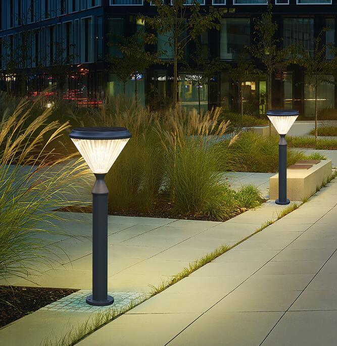 2021 New Outdoor Decoration Diamond Garden Stake Solar Light Solar Power System