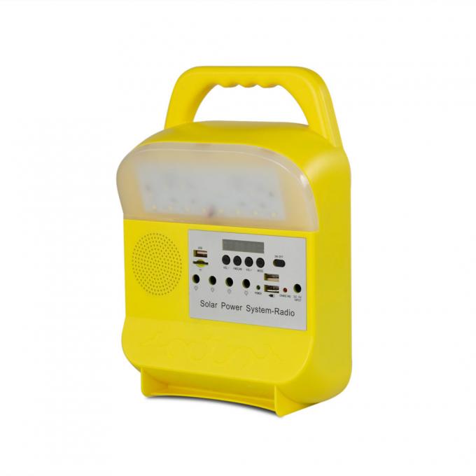 Solar Lighting System with Radio FM Bluetooth USB 5m Cable Solar Lights Good Price High Quality Solar Lights