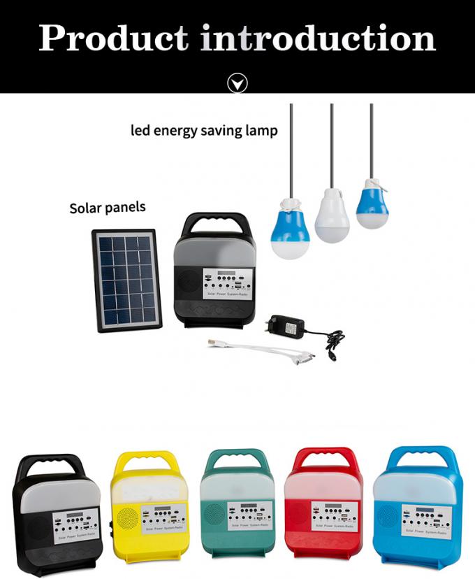 Portable Solar Lighting Kits, Solar Panels for Home Solar Power Generation Systems