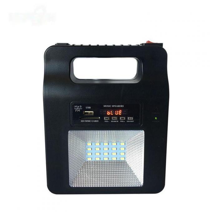 Panel Surya Portabel Baru Mengisi Daya Generator Sistem Penerangan Luar Ruangan Rumah Dengan Hadiah Blub Pembangkit Listrik Portabel 3