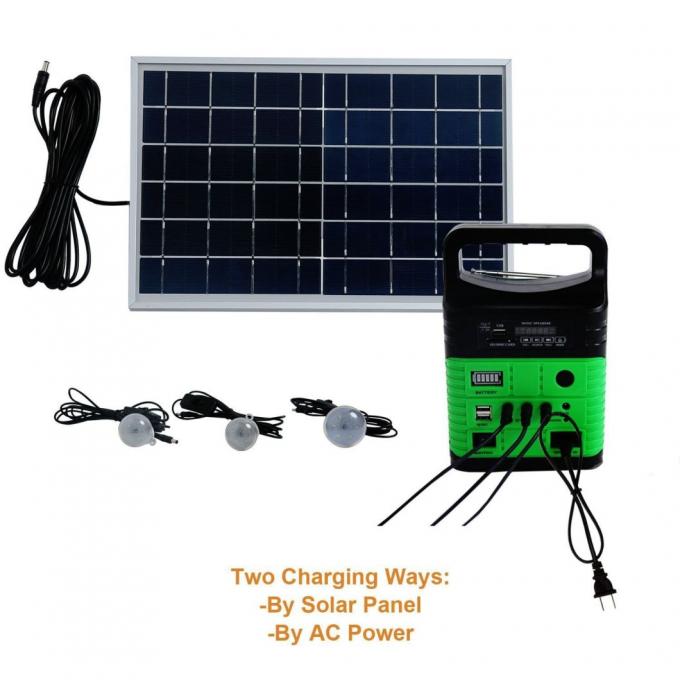 Solar FM Radio Solar Kit off Grid Tata Surya 10W Solar Home Light Kit Global Sunrise Lights 1