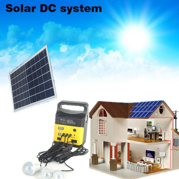 Solar FM Radio Solar Kit off Grid Tata Surya 10W Solar Home Light Kit Global Sunrise Lights 8