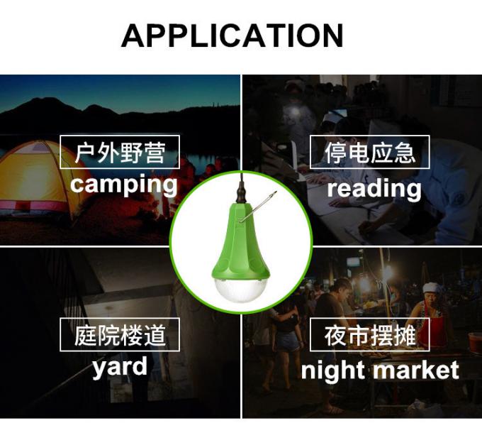 Solar Powered LED Shed Light with Remote Control Solar Home Lighting System