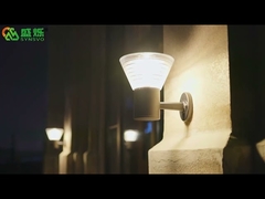 Desain Profesional Pencahayaan Lebih Baik Tahan Air Luar Ruangan LED Solar Wall Lamp-B3001