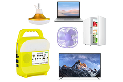 818-Wholesale Mini Solar Kit Sistem Pencahayaan 45W Senter LED Bulbs Lighting USB Mobile Charge